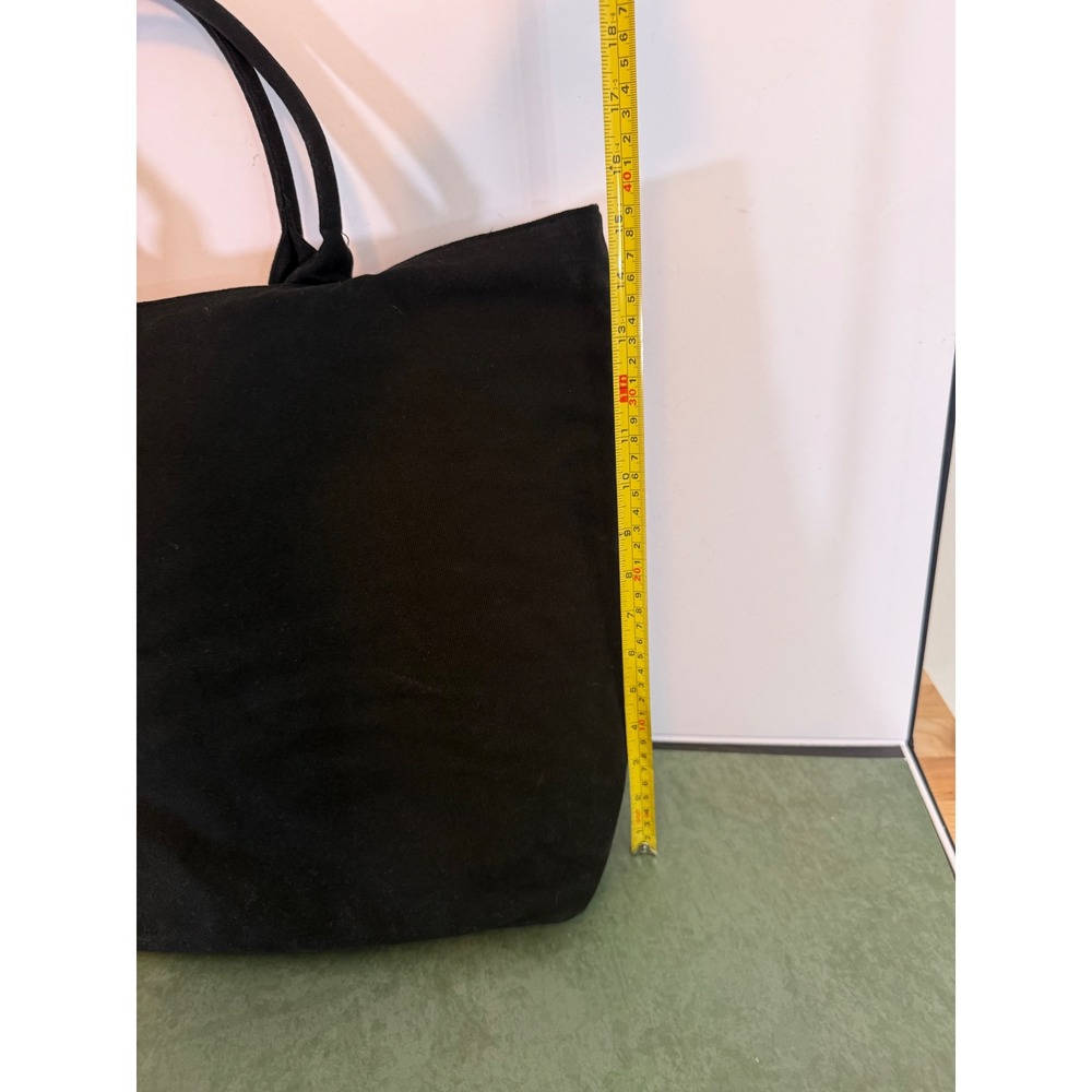 Victoria's Secret Sequin Stripe Tote Bag Pink Silver Black 11063603 - Picture 6 of 8